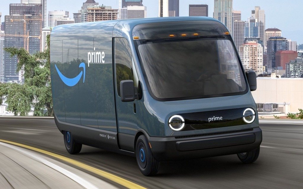 قرارداد ریویان برای تهیه 100.000 ون برقی برای شرکت آمازون