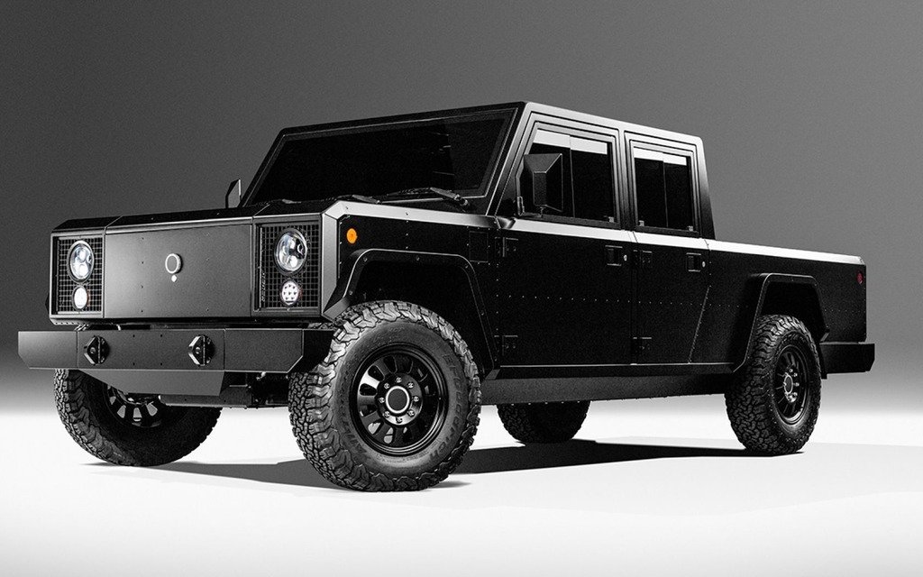 بولینگر از شاسی بلند الکتریکی به سبک هامر رونمایی کرد