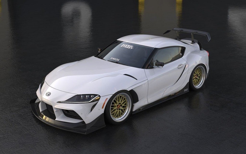 رونمایی از بادی کیت جدید تویوتا سوپرا در نمایشگاه سما 2019