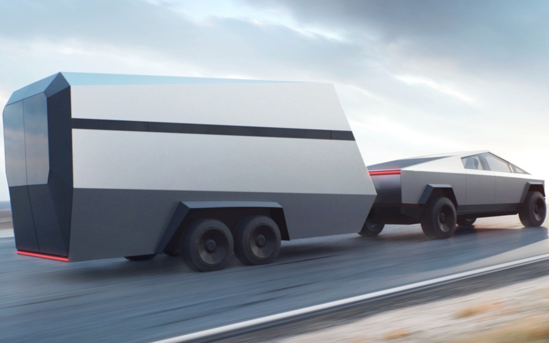 تسلا سایبرتراک، پیکاپ برقی