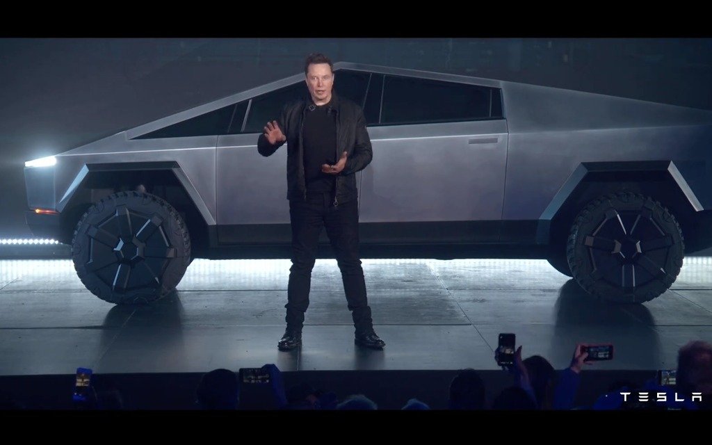 تسلا سایبرتراک، پیکاپ برقی