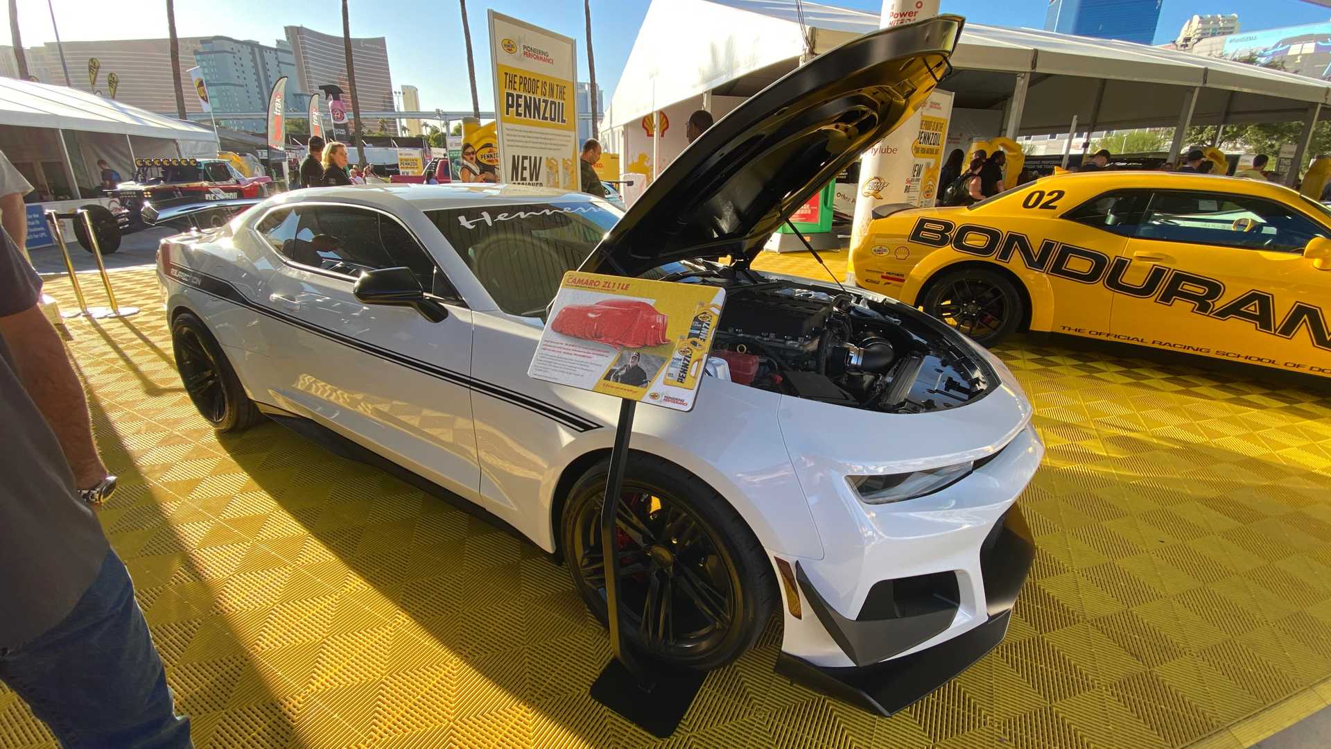 رونمایی از شورولت کامارو 1200 اسب بخاری هنسی