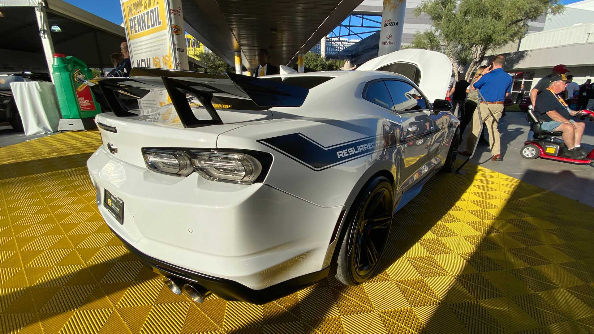 رونمایی از شورولت کامارو 1200 اسب بخاری هنسی