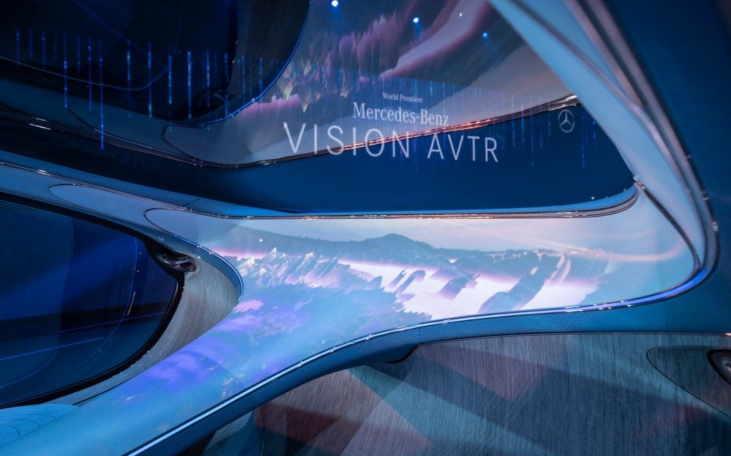 رونمایی از مرسدس بنز آواتار در نمایشگاه CES 2020