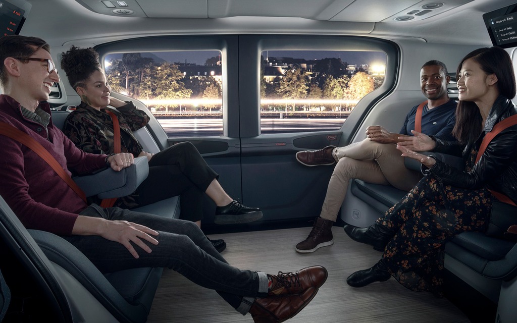 کروز اورجین، خودروی خودران GM