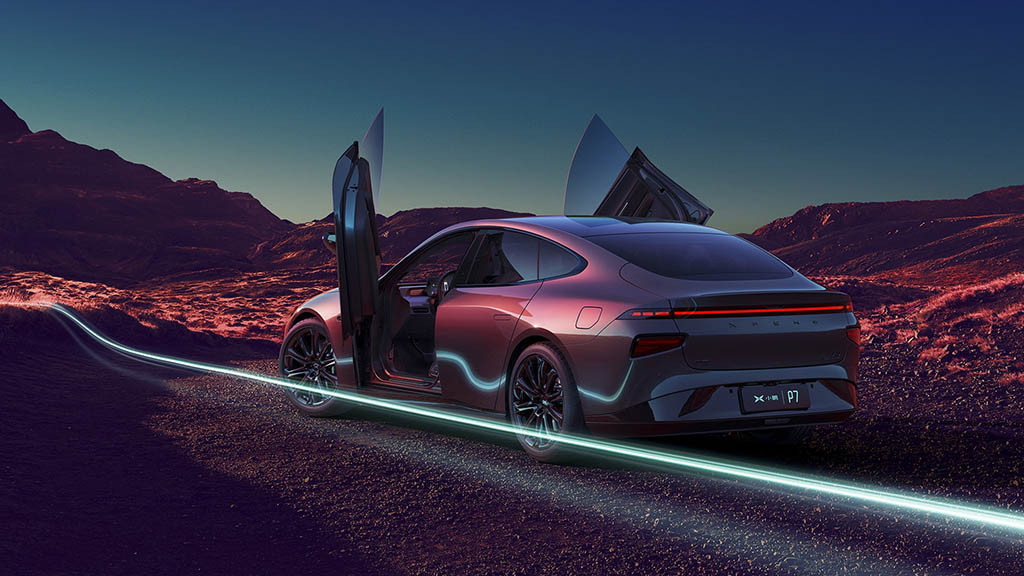 Xpeng P7 وینگ لیمیتد ادیشن جدید چینی