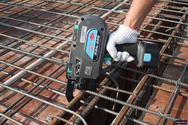 1. تجهیزات دستی گره میلگرد