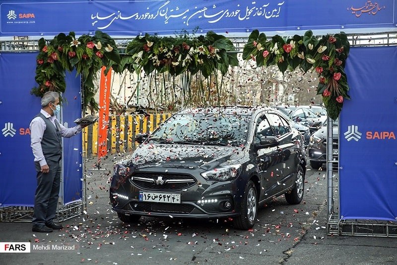 تحویل خودرو شاهین