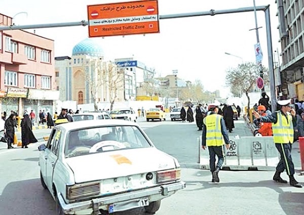 طرح ترافیک جانبازان