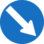 عبور از سمت راست مجاز است