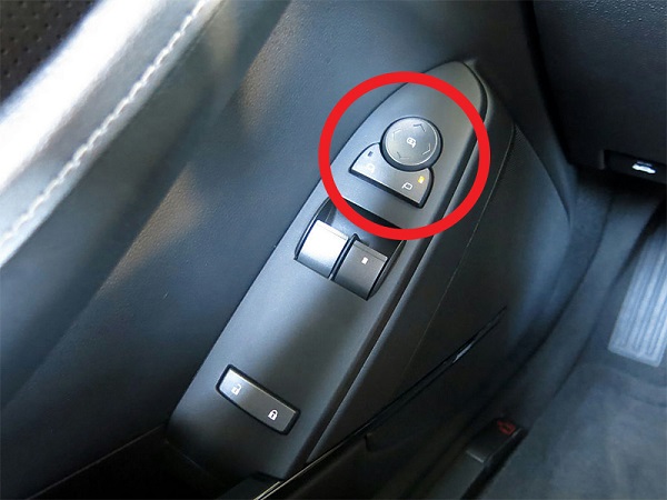 تنظیم آینه‌های خودرو