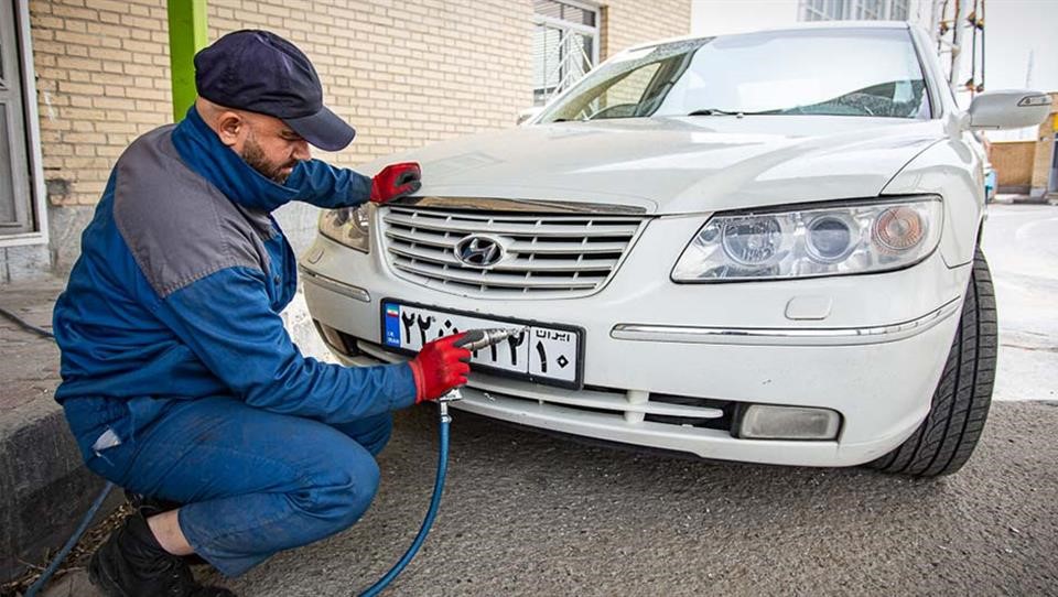 تعویض پلاک خودرو