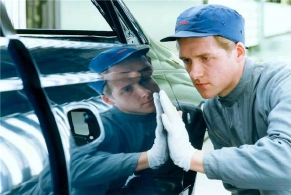 تشخیص رنگ شدن بدنه خودرو