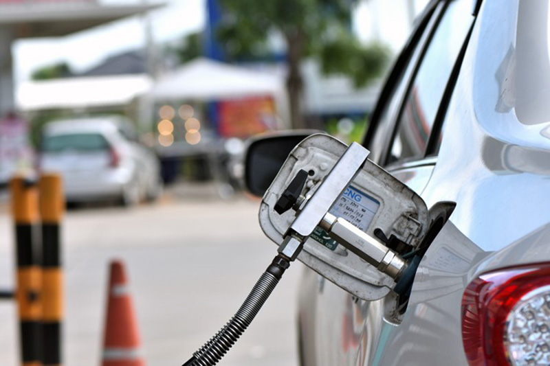 روشن نشدن چراغ cng پراید