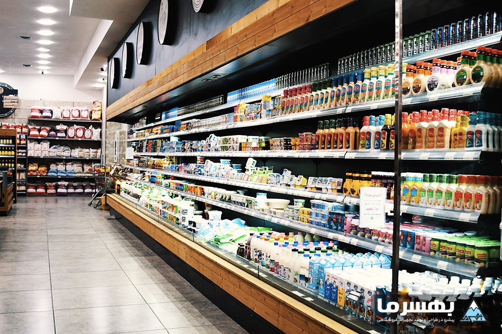 یخچال پرده هوا 