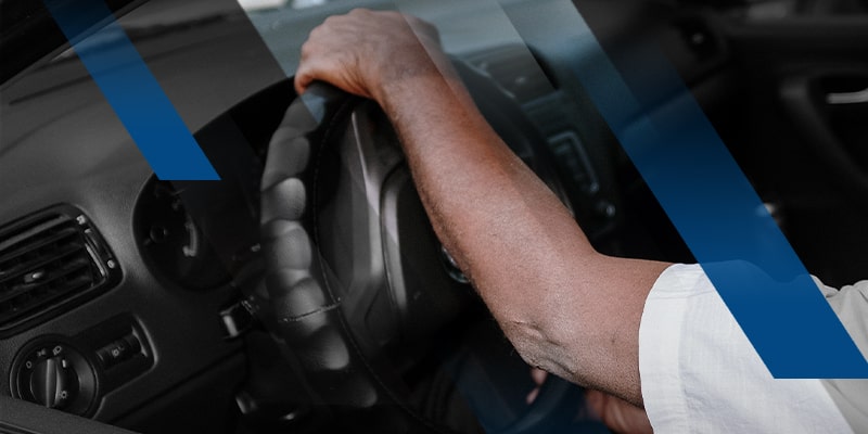 صدای فرمان حین چرخاندن