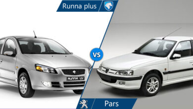مقایسه رانا پلاس و پژو پارس
