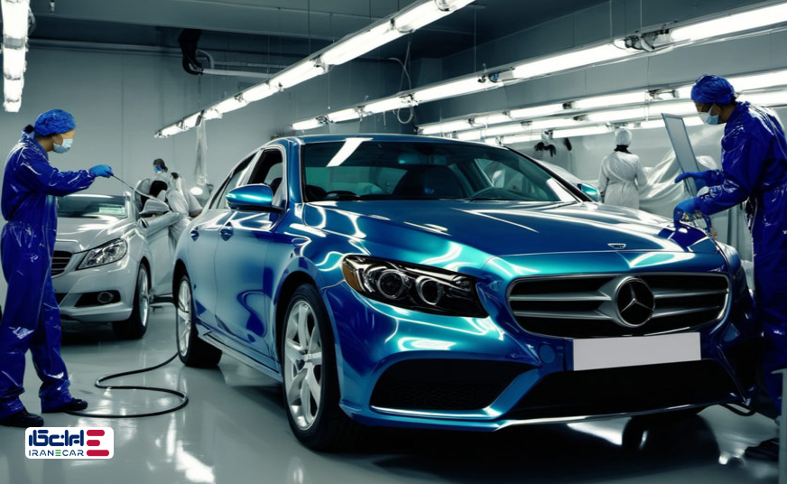 تست رنگ ماشین