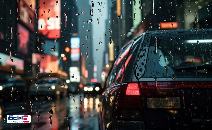 رانندگی در باران