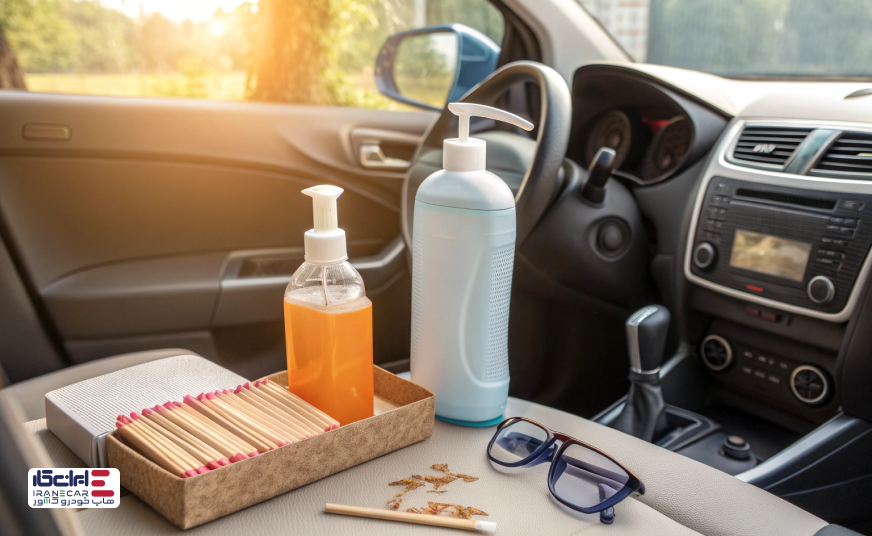وسایلی که در تابستان نباید در خودرو جاگذاشت