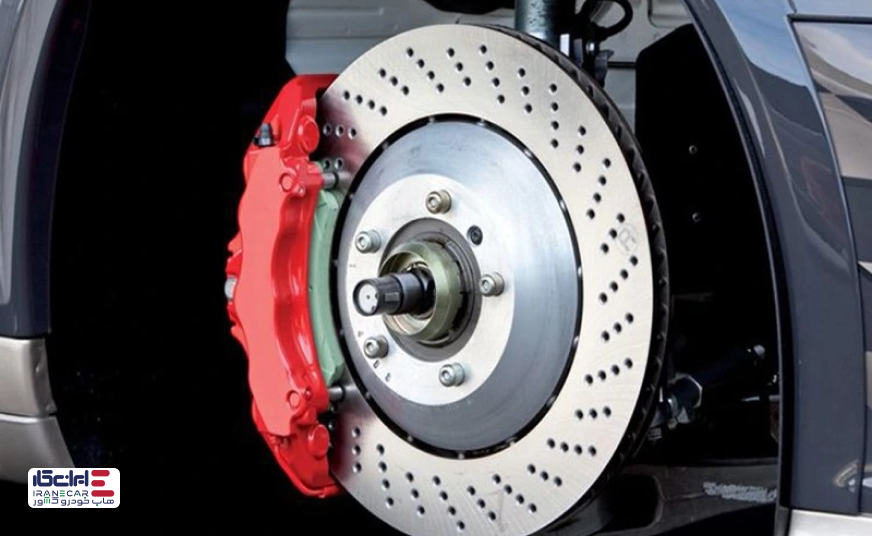 دیسک ترمز خنک شونده در مقایسه با دیسک‌های معمولی